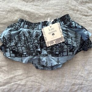 Kate Quinn Blue and Black Baby Bloomers